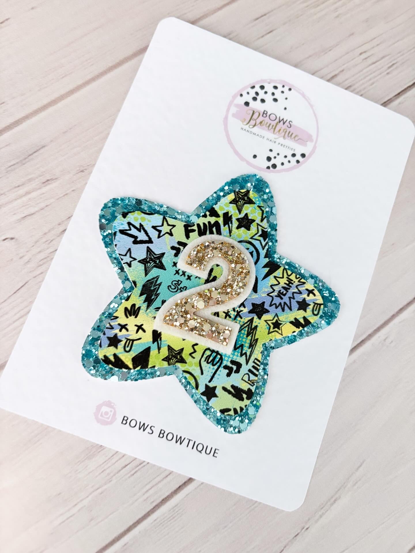 Funky Birthday Badge