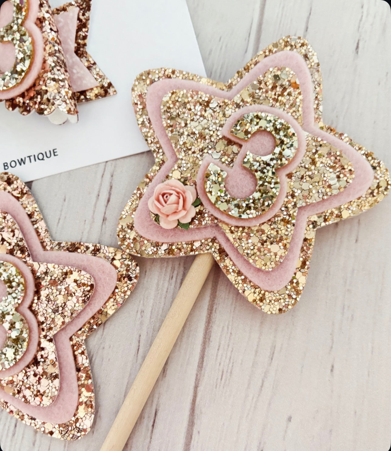 Rose Gold Birthday Set