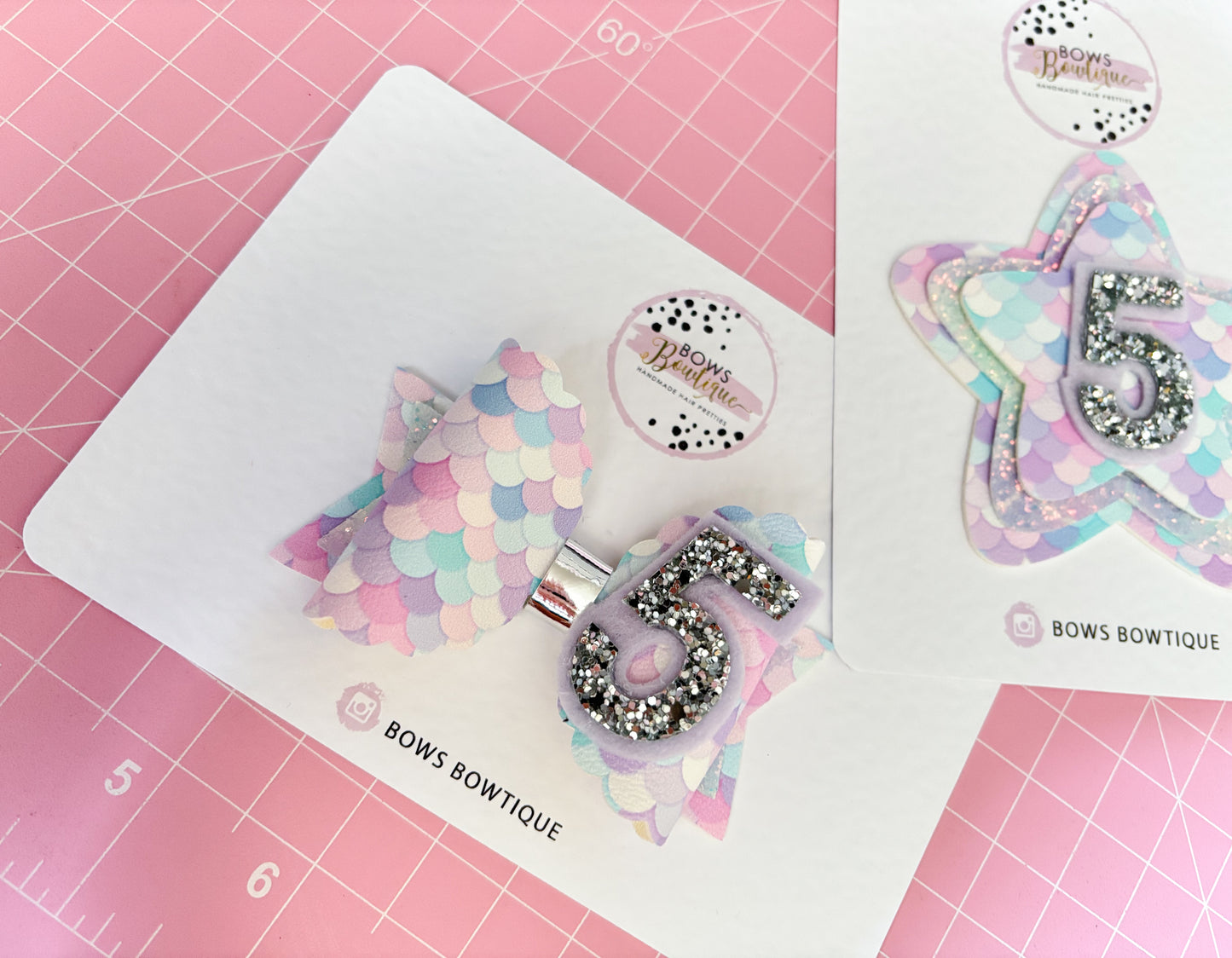 Mermaid Birthday Set/Bow