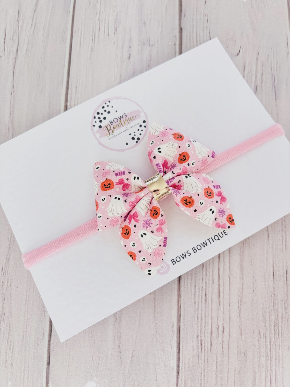 Ghost & Pumpkins Sailor Bow