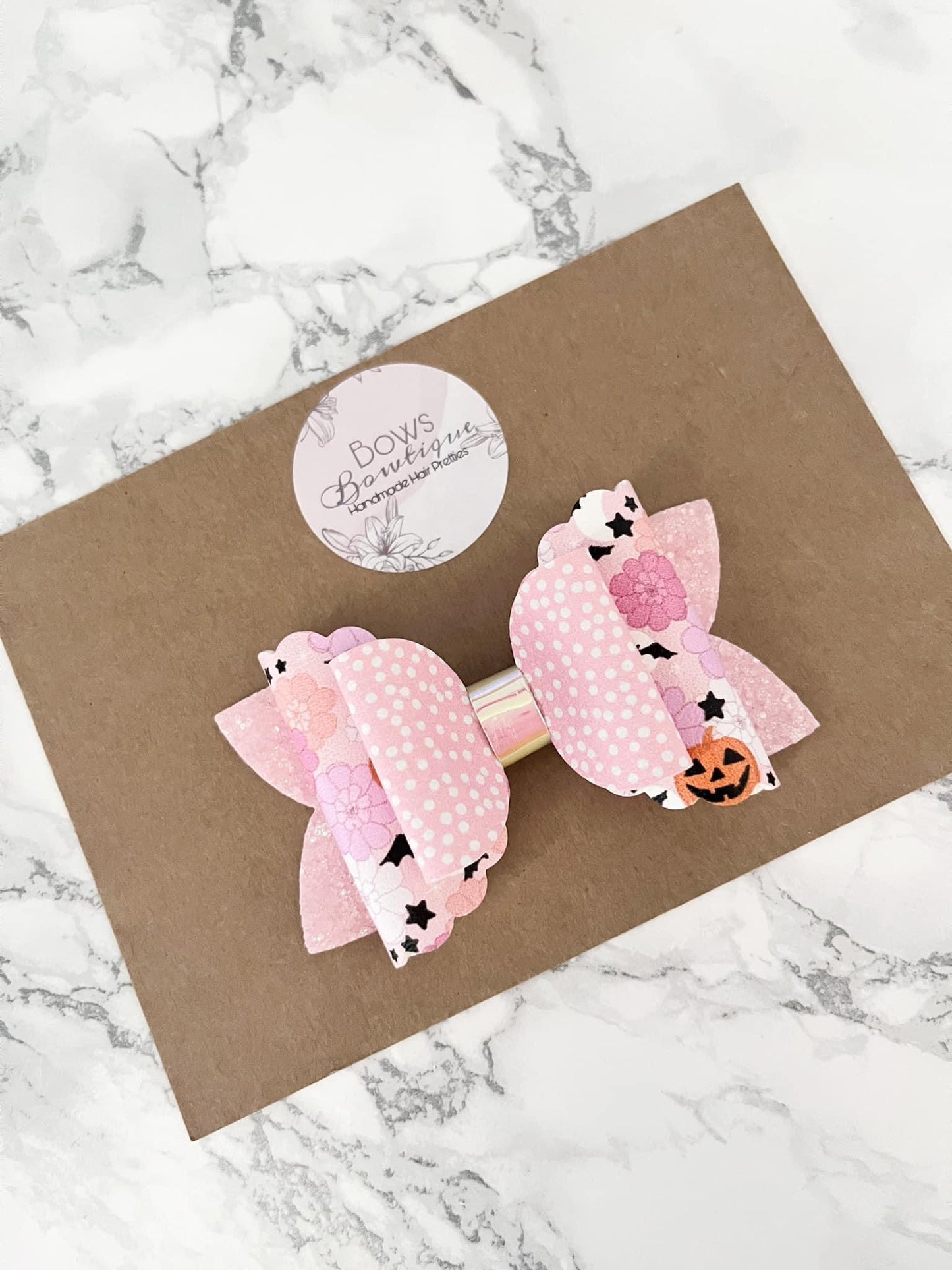 Pretty Pumpkin Bow