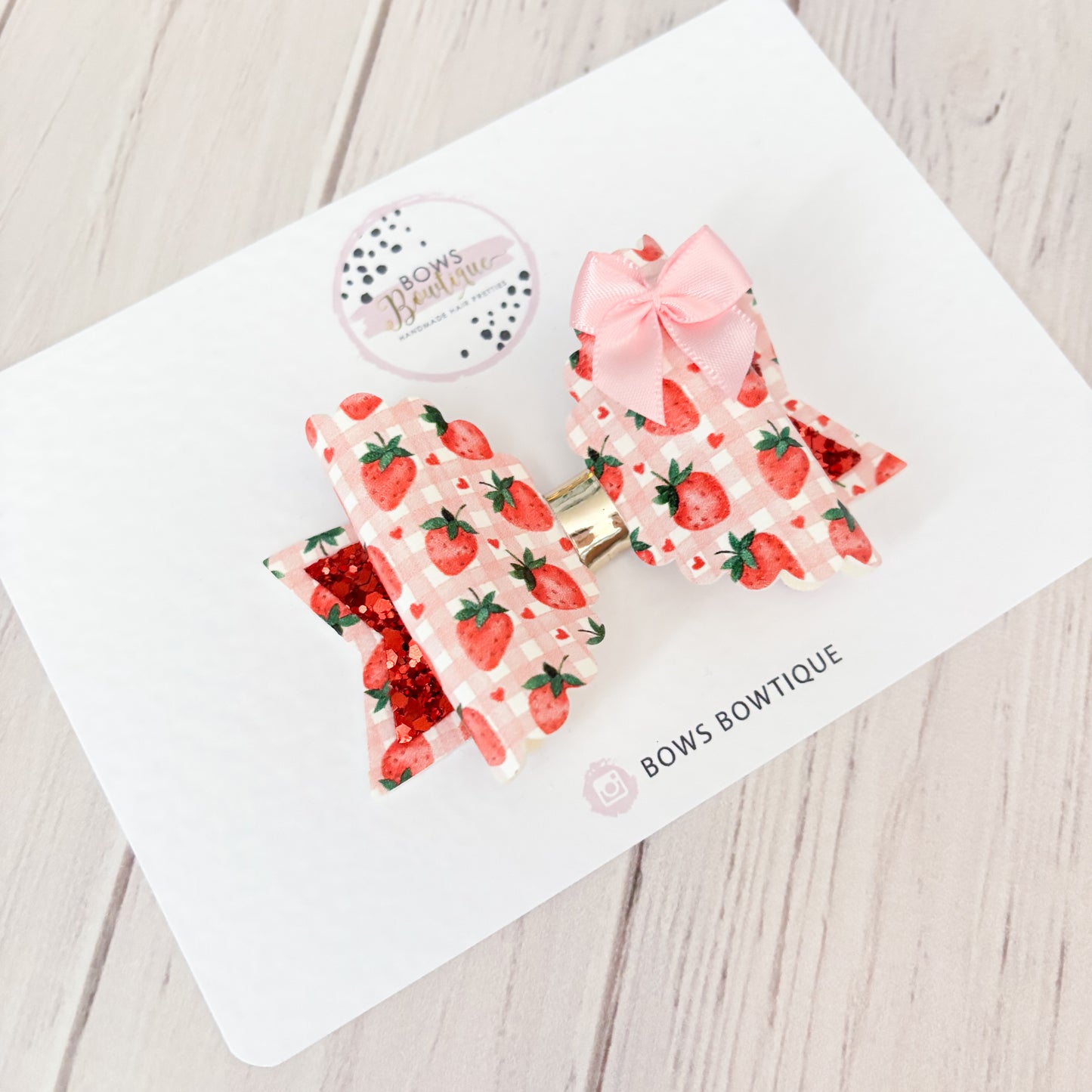 Strawberry Gingham