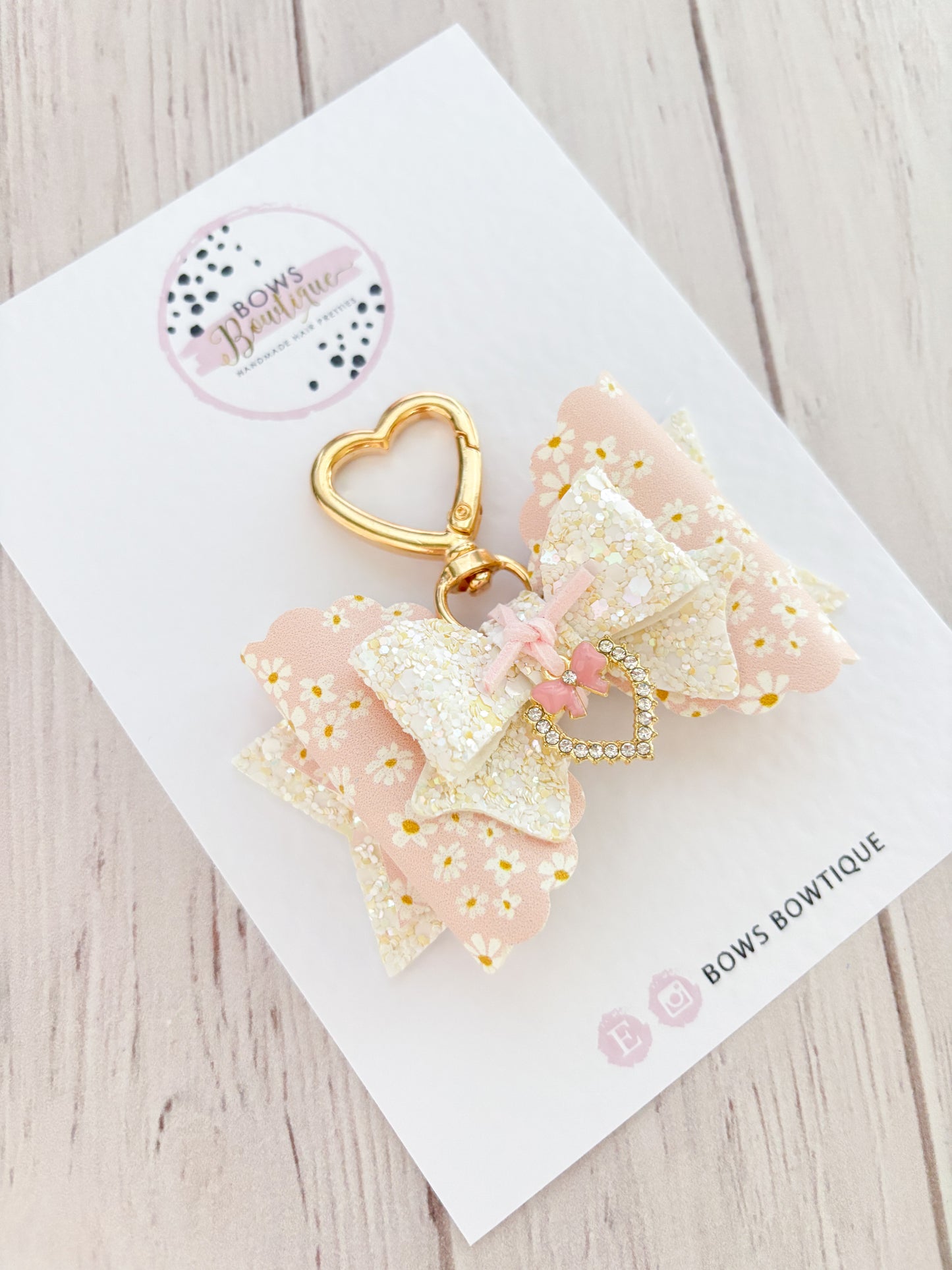 Bow Keyring/Bag Charm