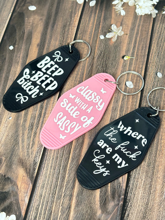 Motel Keyring