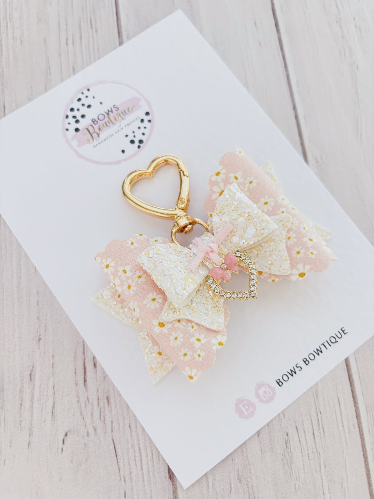 Bow Keyring/Bag Charm