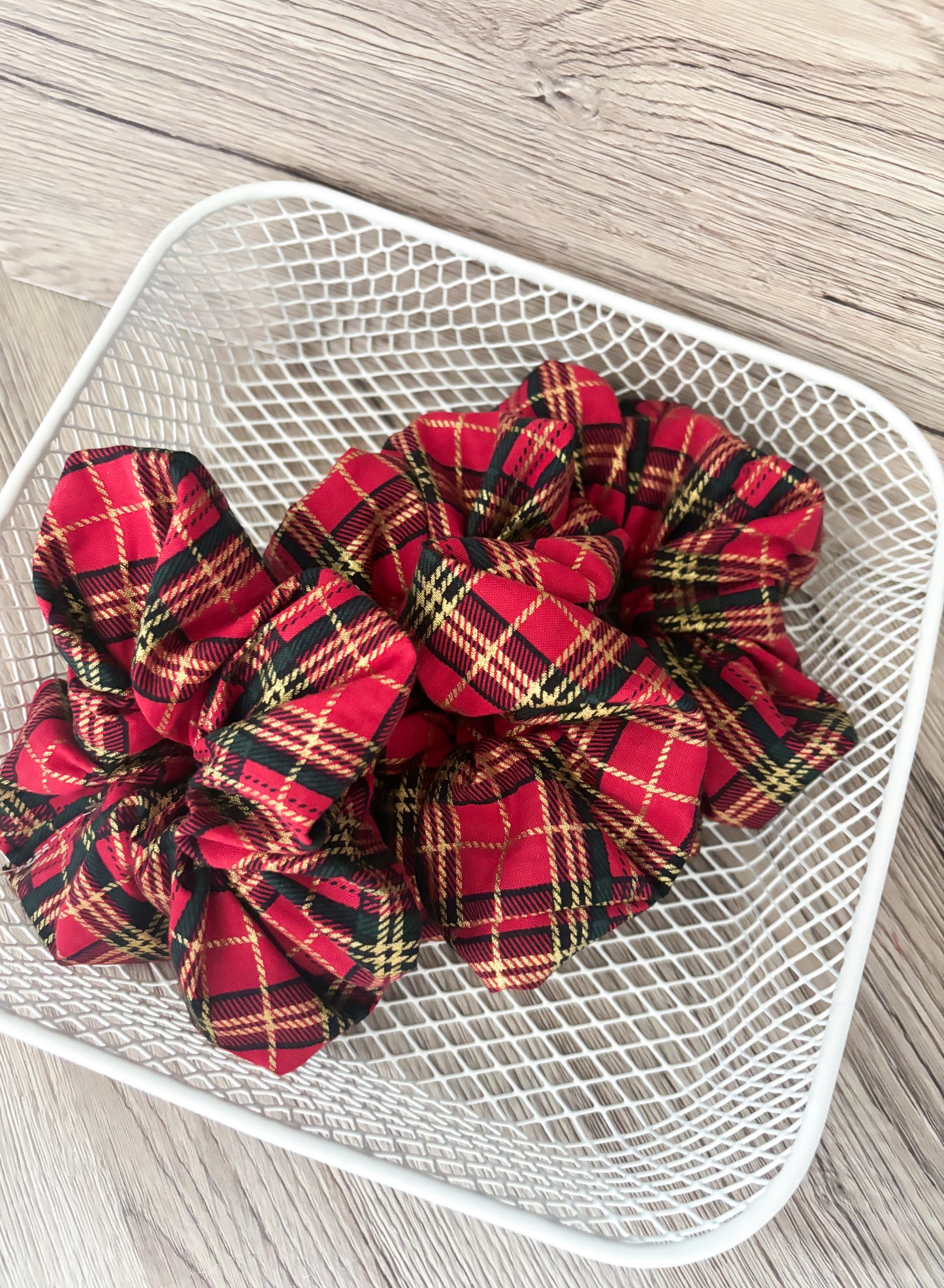 Tartan Scrunchies