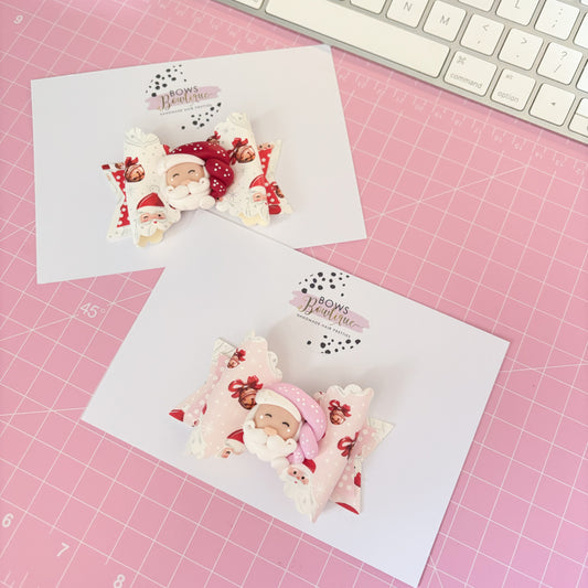 Santa Clay Bows