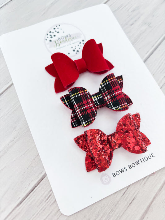 Mini Christmas Bows