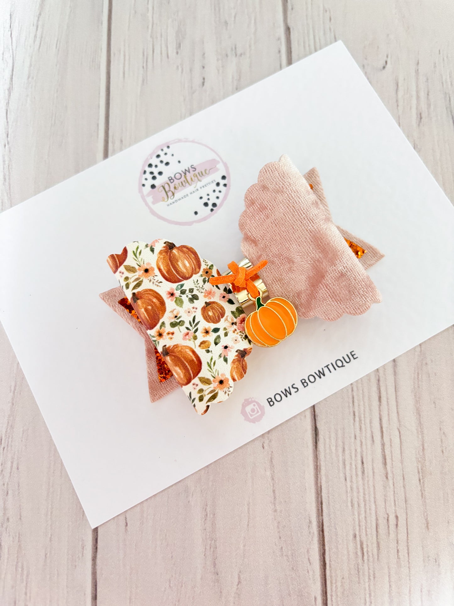 Pumpkin Patch Bow