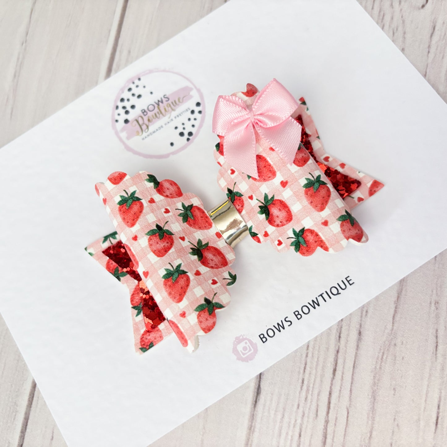 Strawberry Gingham