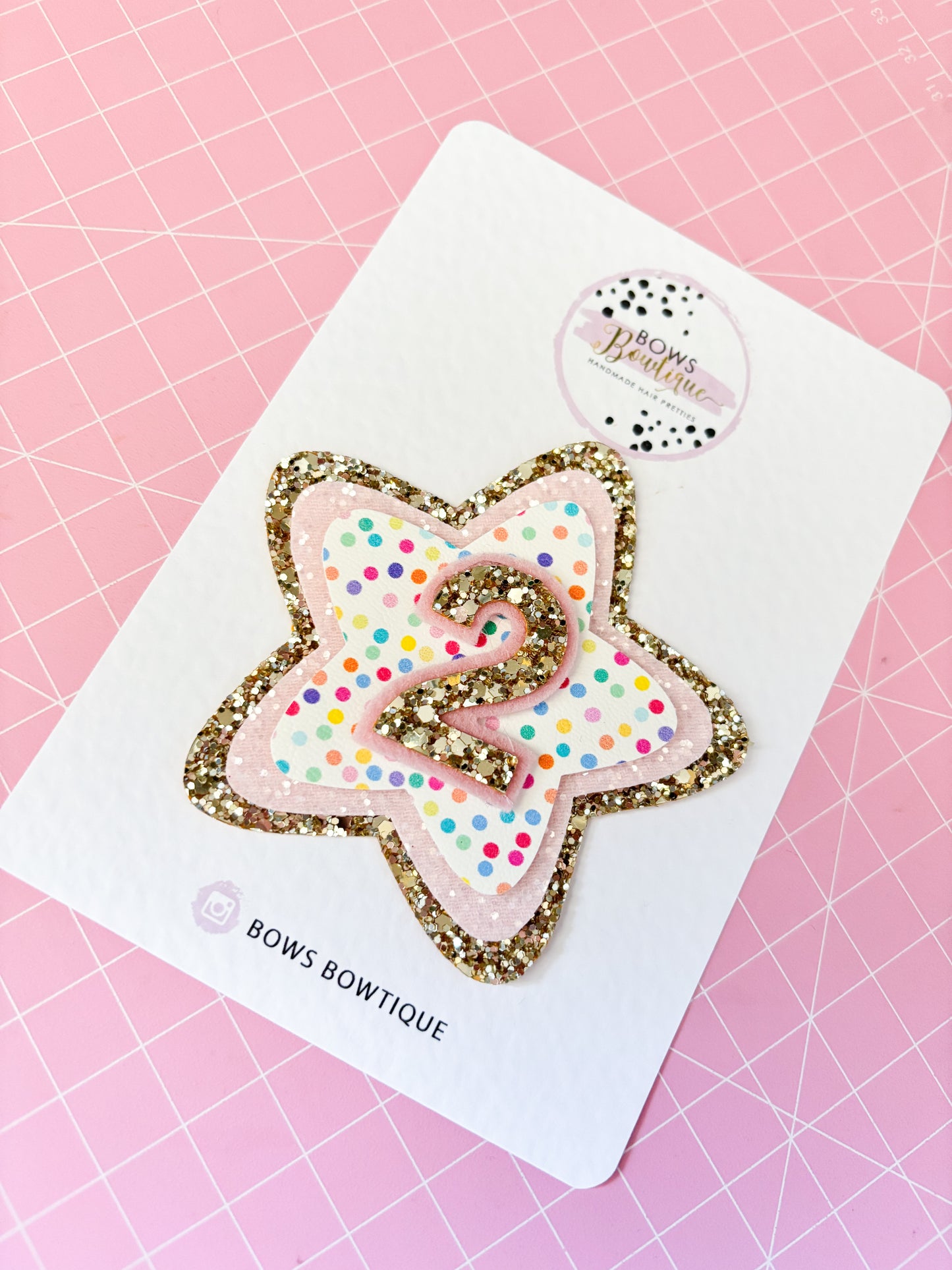 Party Polka Dot Badge