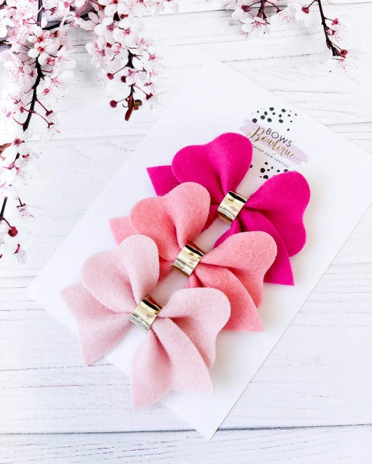 Felt Loveable Bows