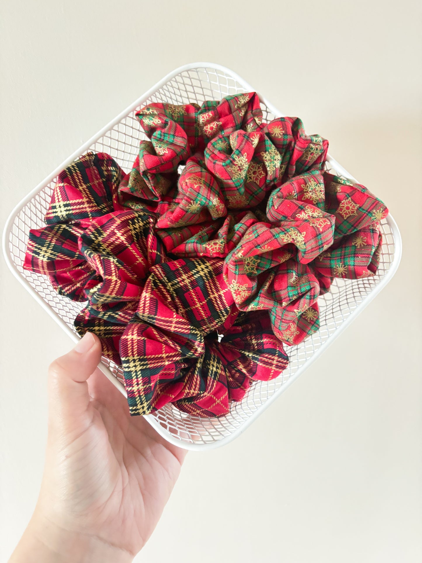 Tartan Scrunchies