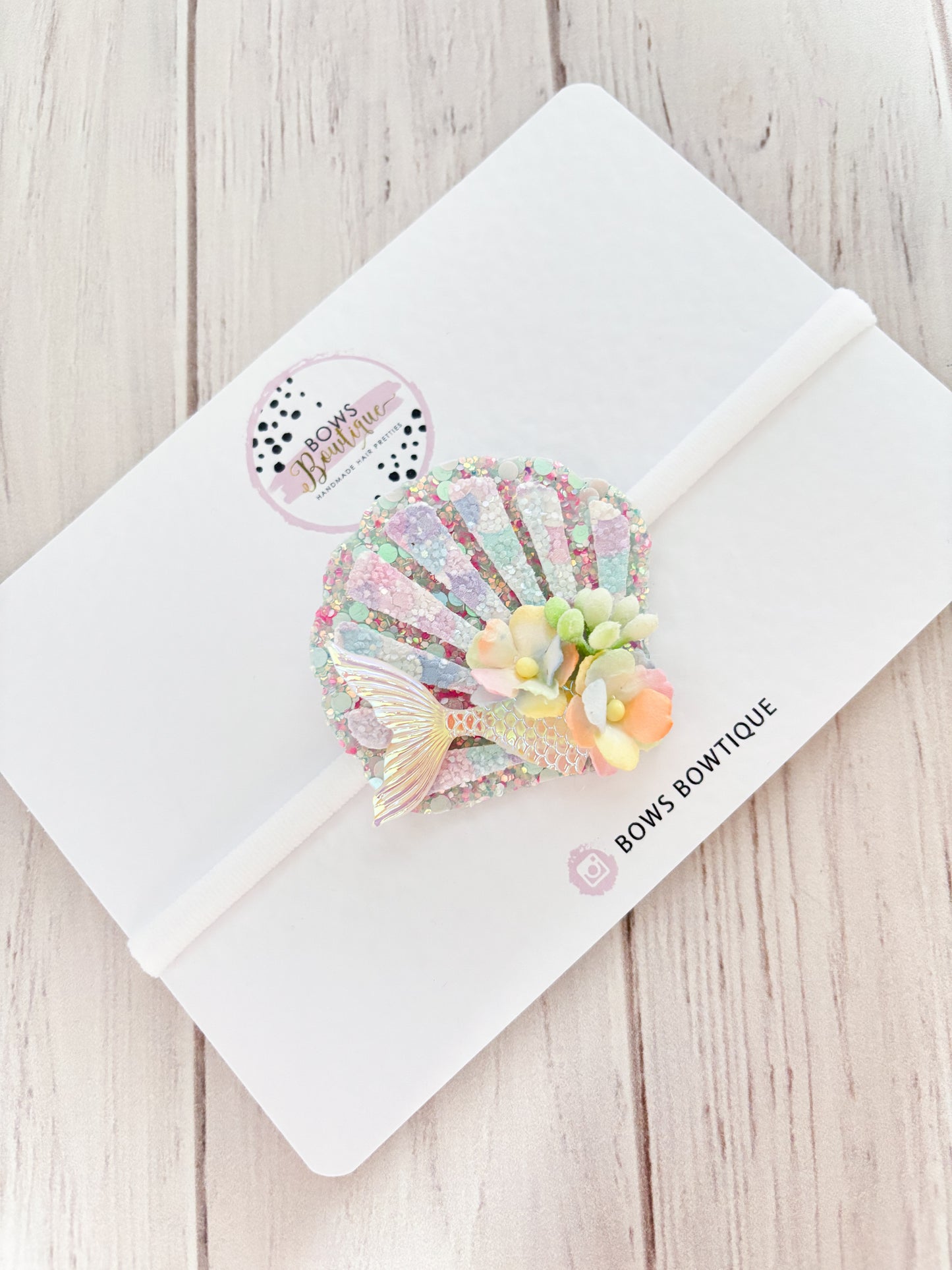 Mermaid Shell Clip