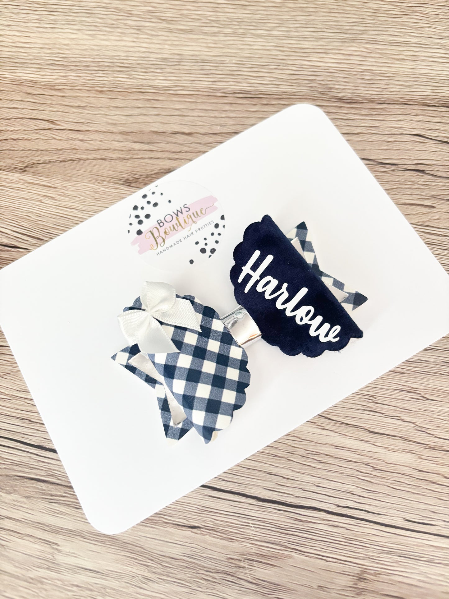 Personalised School Bows