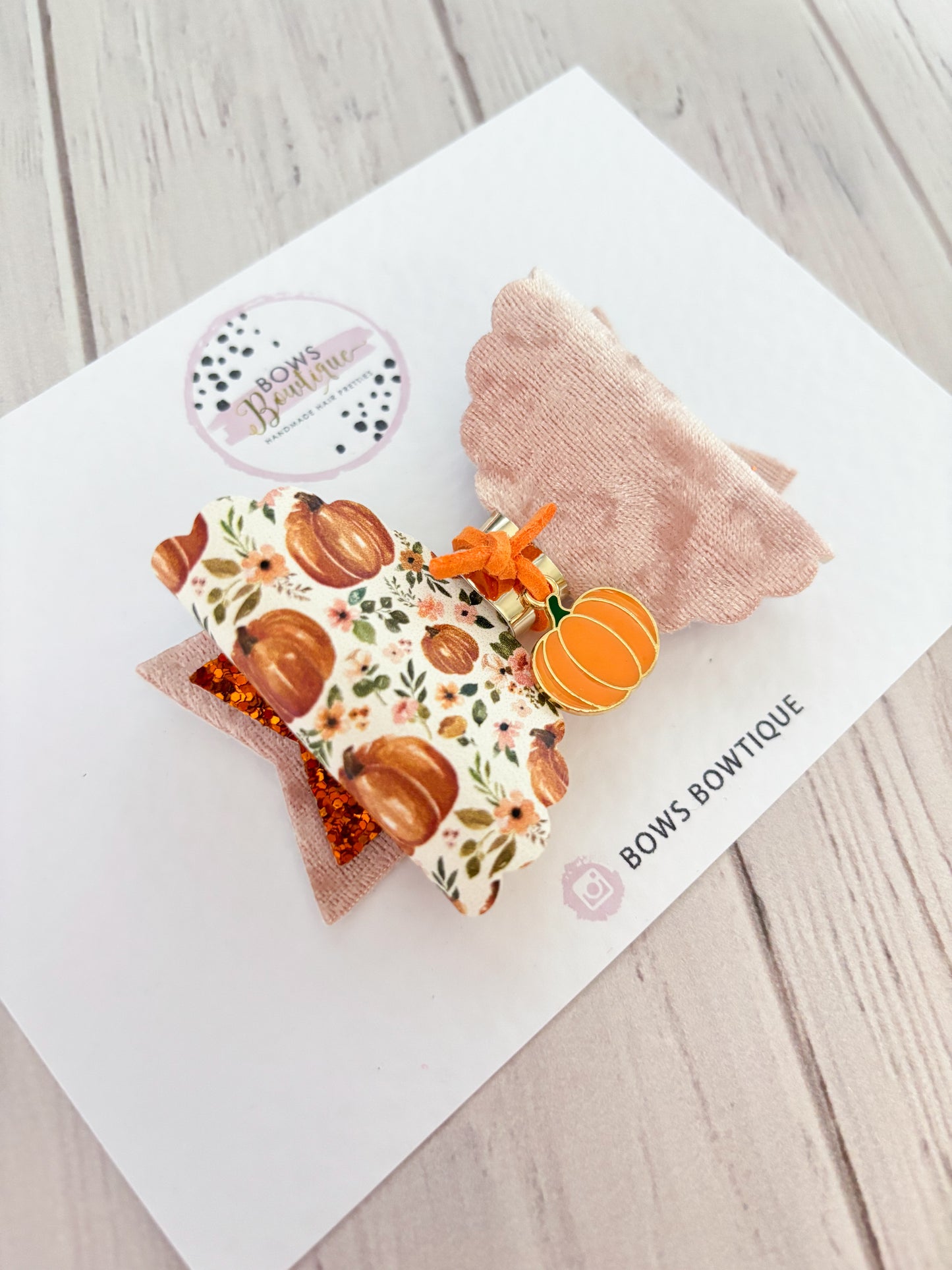 Pumpkin Patch Bow