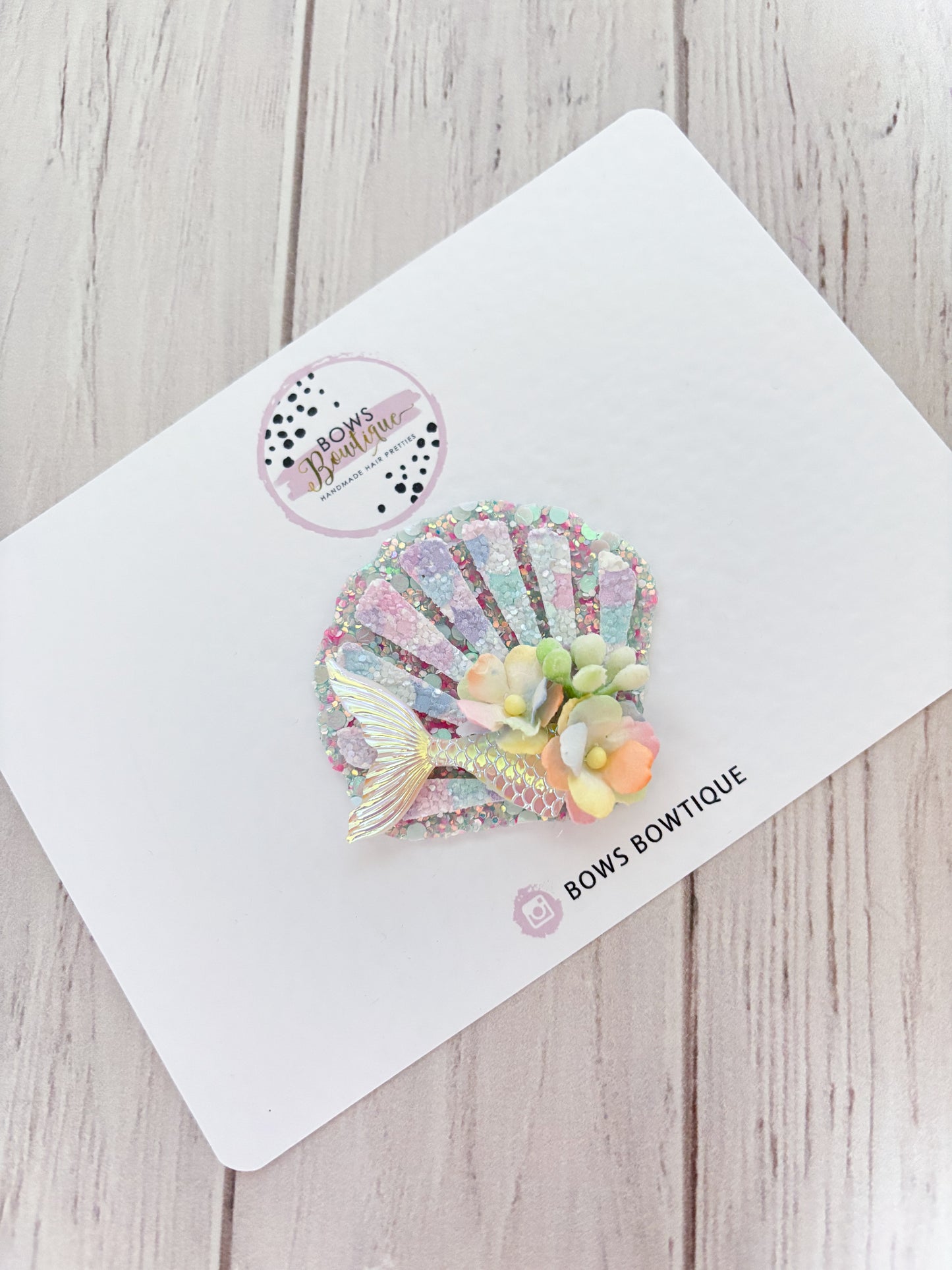 Mermaid Shell Clip