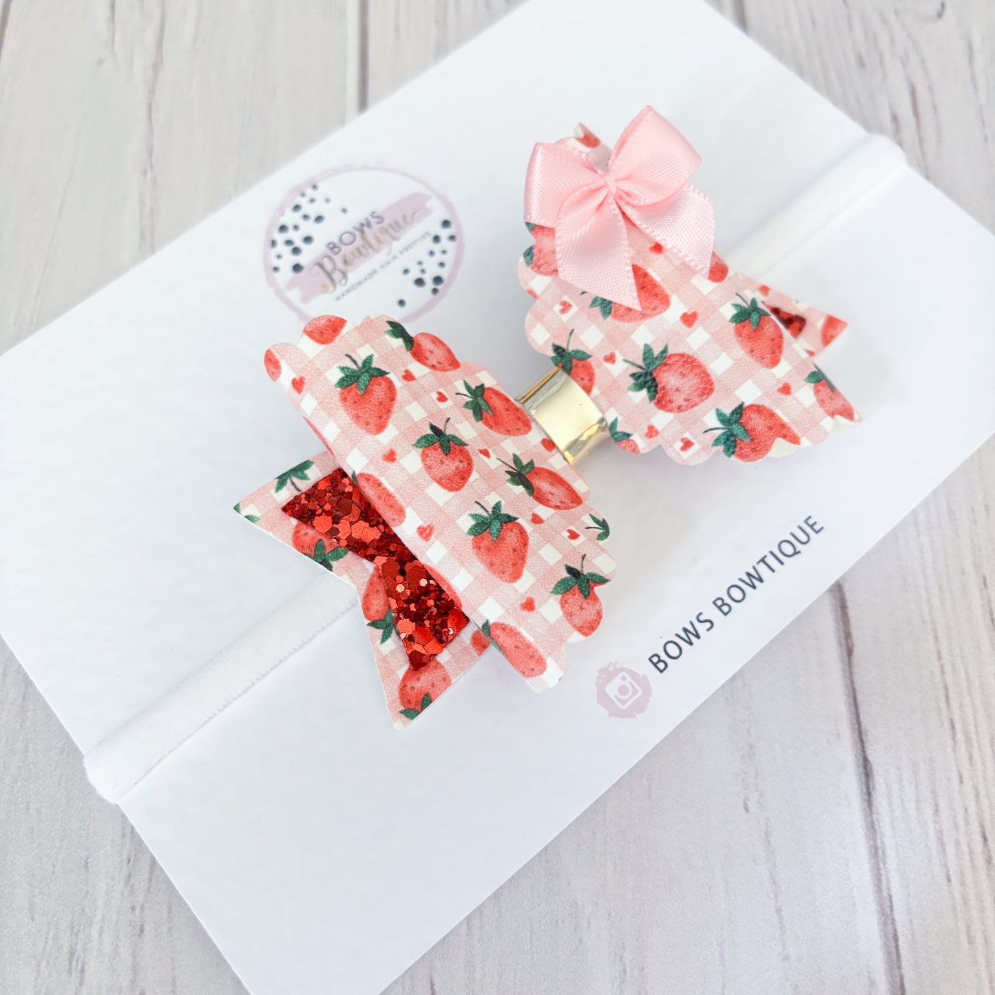 Strawberry Gingham