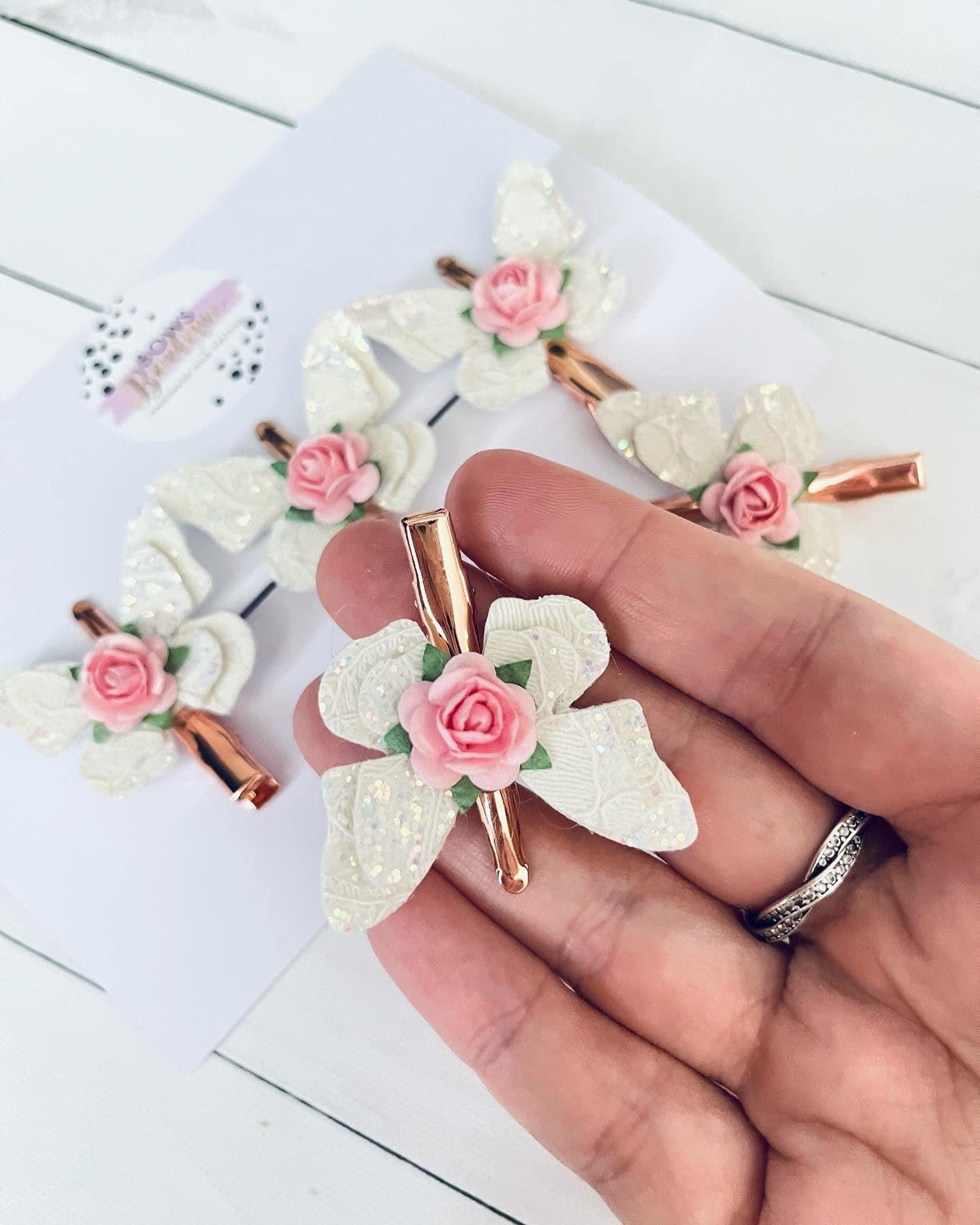 Butterfly Fringe Clip