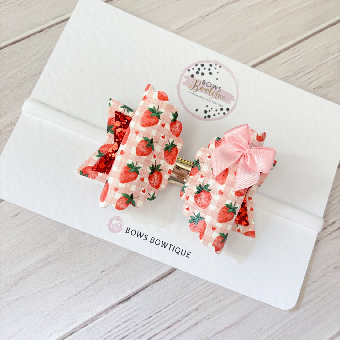 Strawberry Gingham