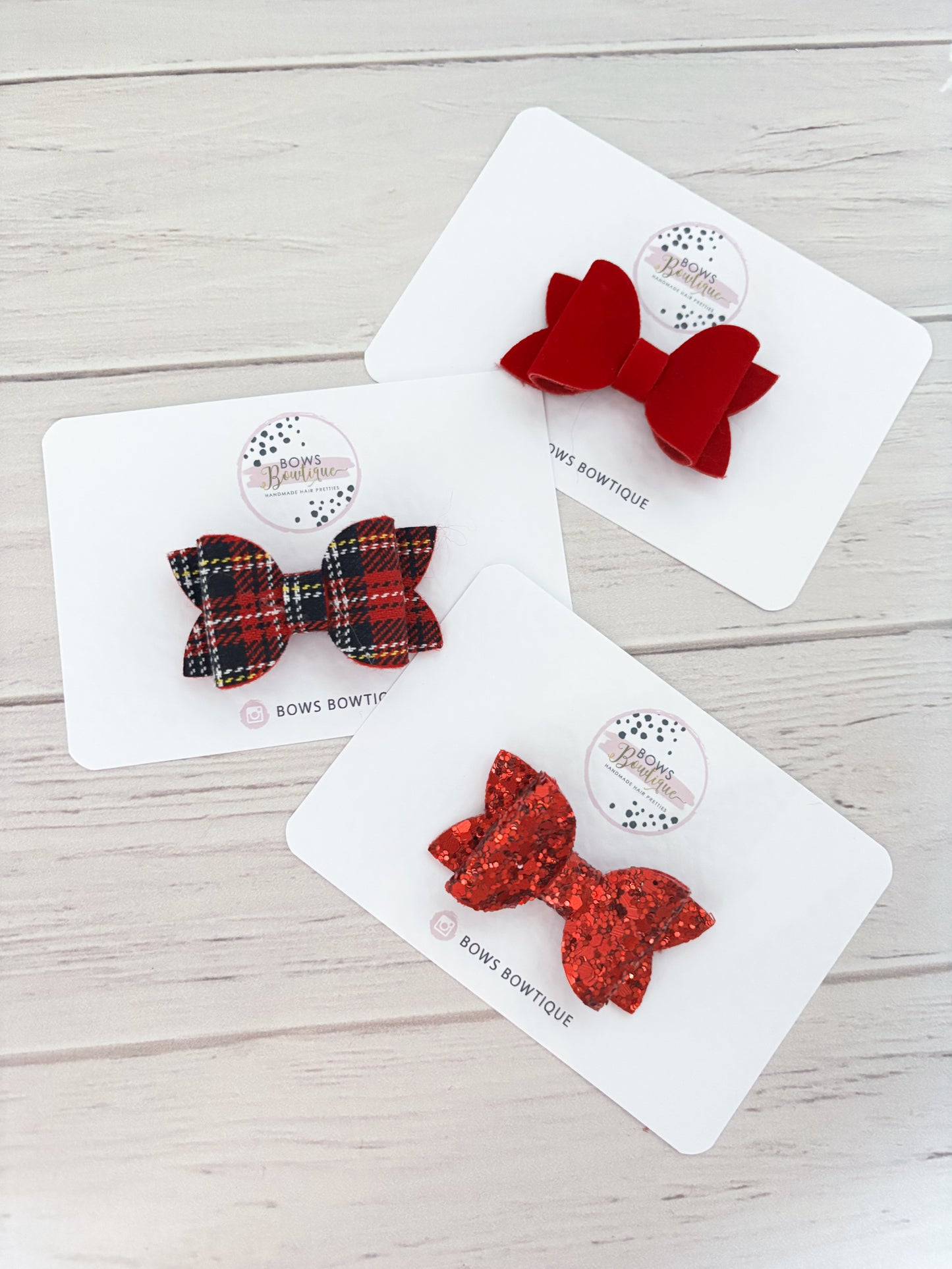 Mini Christmas Bows