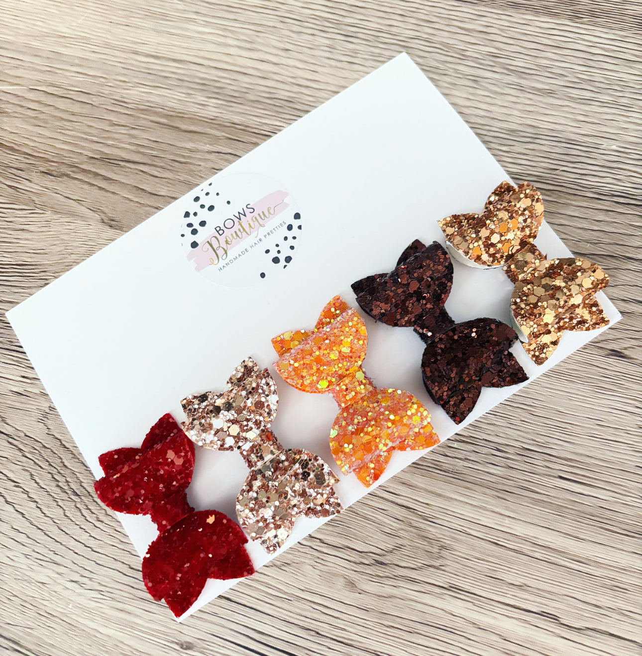 Mini Autumn Bows