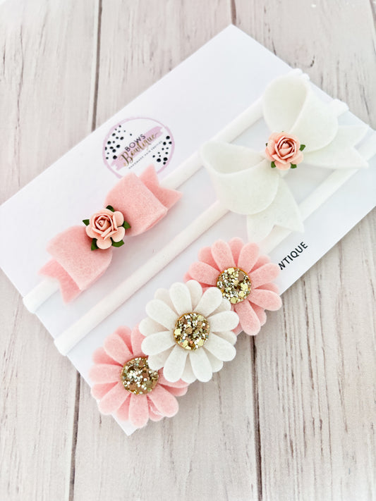 Soft Baby Headbands Set