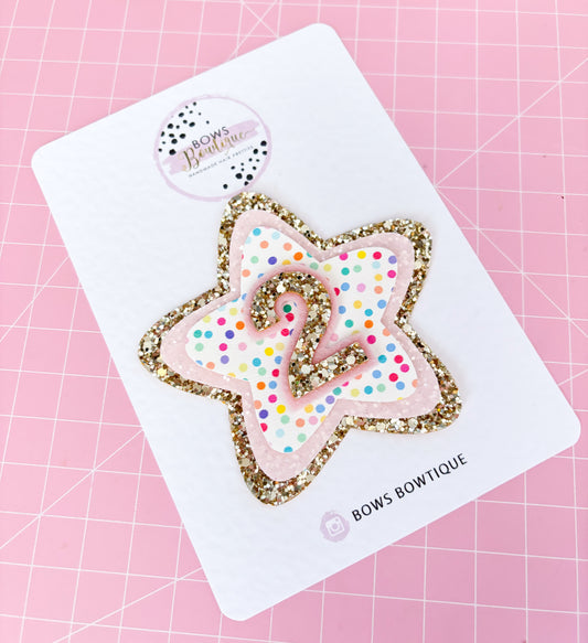 Party Polka Dot Badge