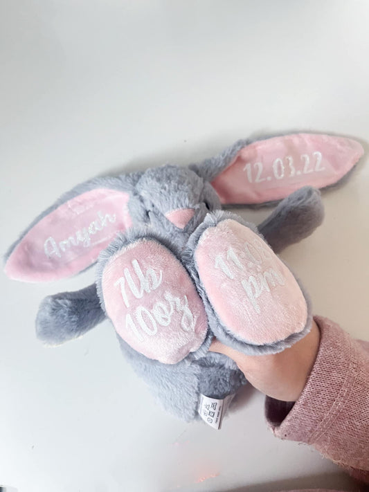 Personalised Birth Bunny