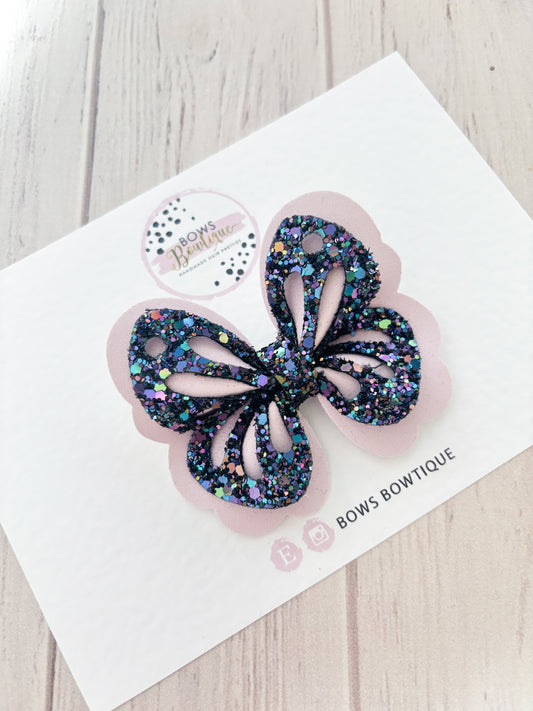 Halloween Butterfly Hair Clip